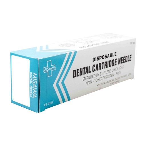 Agujas descartables, 30g, caja x 100u. MISAWA
