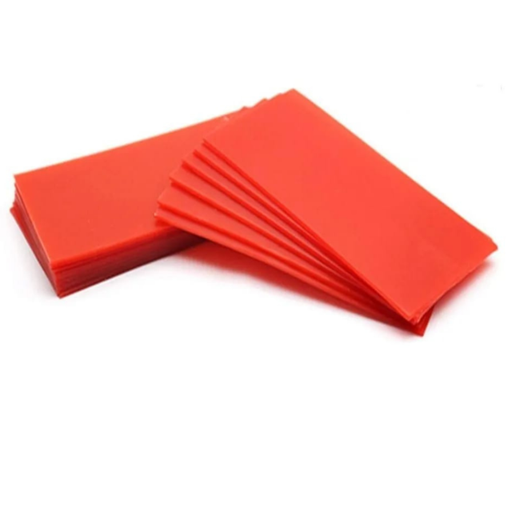 Lámina de Cera plástica Roja (UTILITY) x unidad. VAICEL